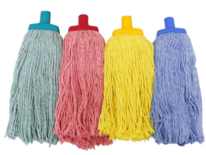 Coloured Cotton Mop 400g