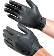 NITRILE Gloves Powder Free BLACK
