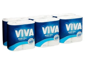 KLEENEX VIVA44301 Multi Use Cleaning Towel Twin Pack, White